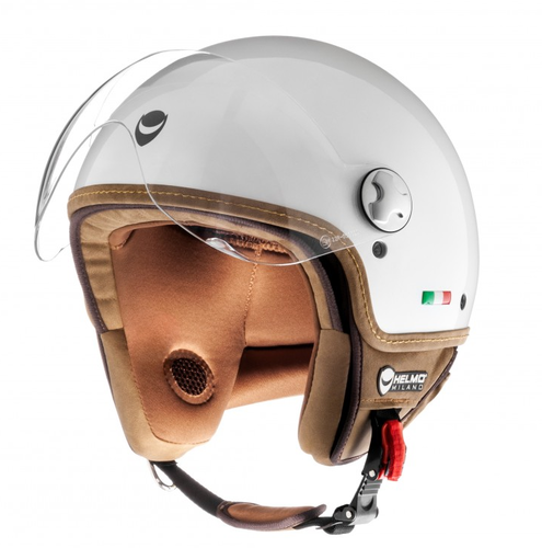 Jet-Helm Milano Vapensiero glanz weiss