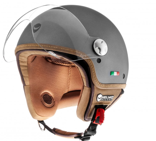 Jet-Helm Milano Vapensiero matt grau